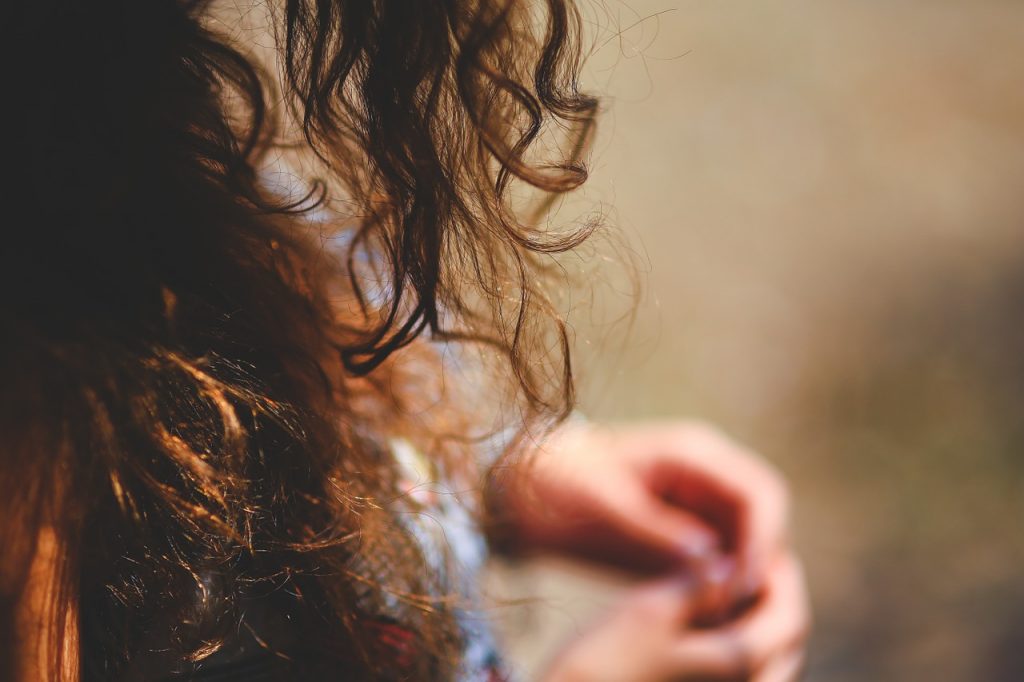 head lice curly hair