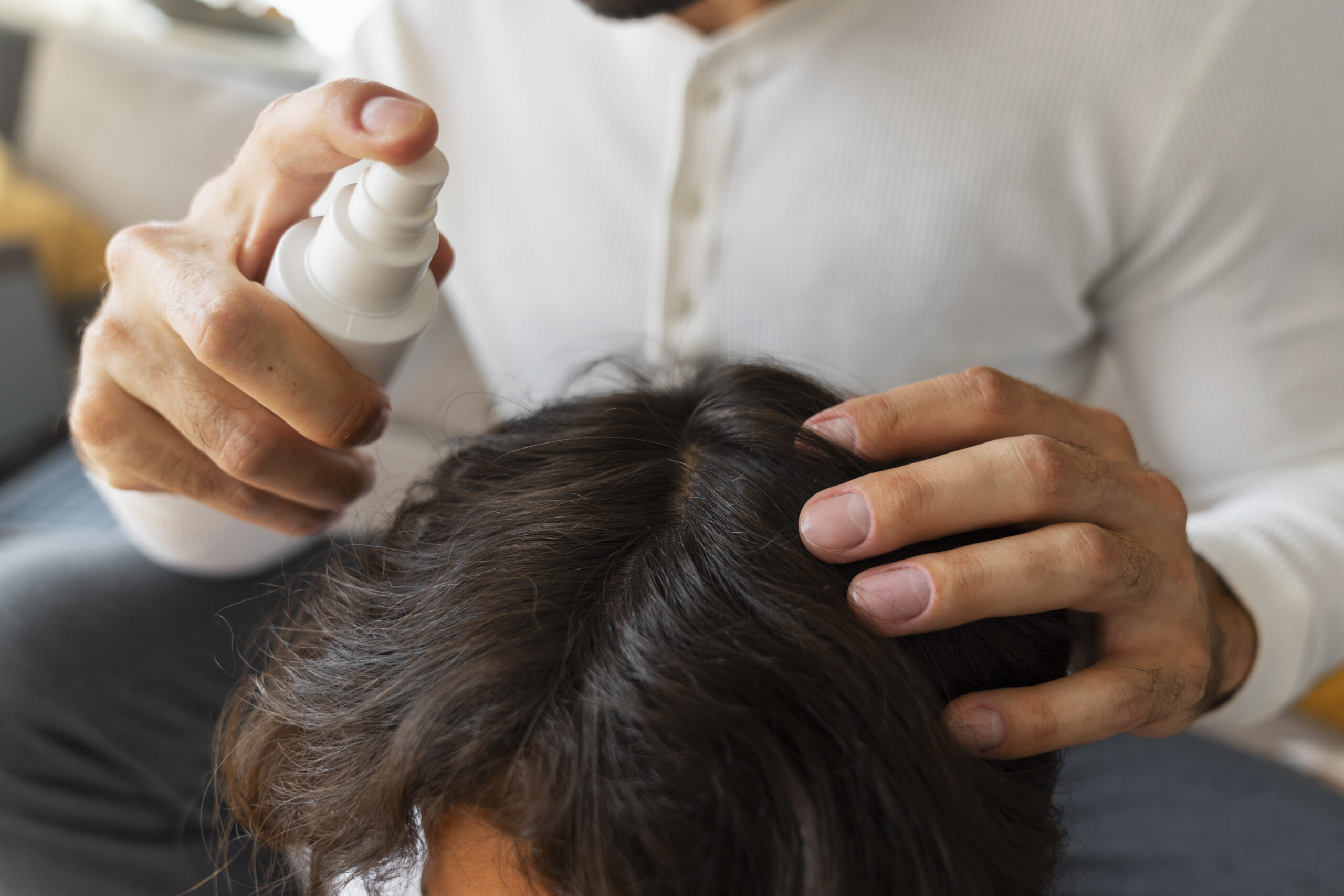 head lice dimethicone treatment